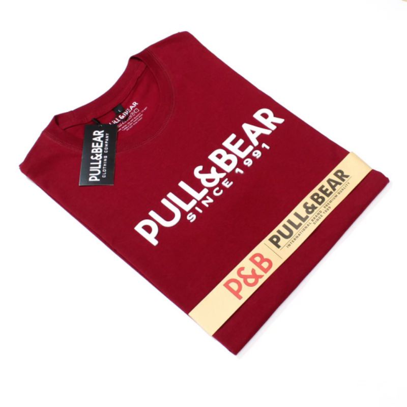 KAOS PULL & BEAR/Kaos pull and bear/kaos pria tangan pendek