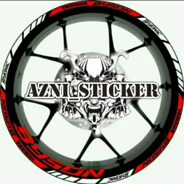 STICKER VELG YAMAHA BYSON