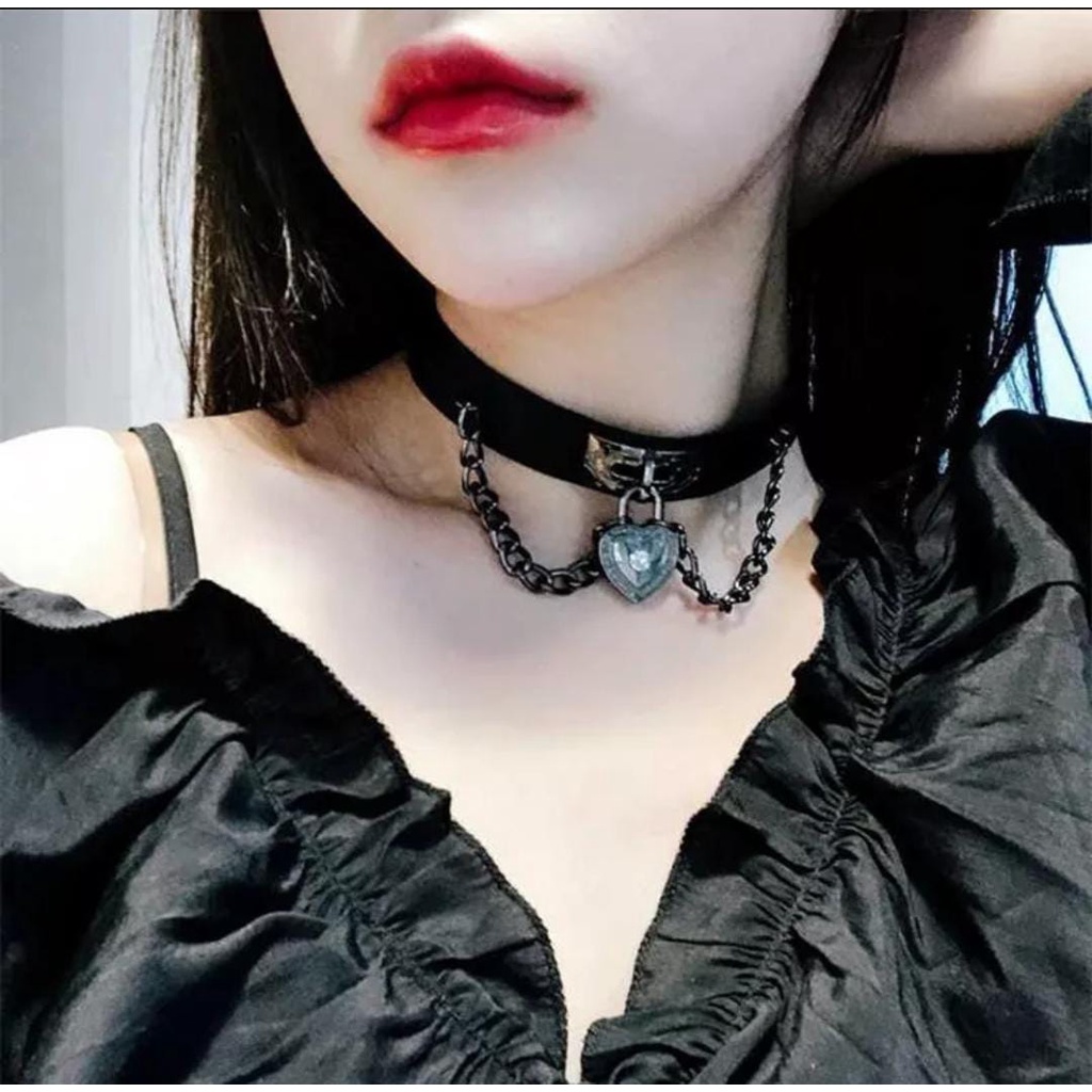 rcsbeauty - NEW Kalung choker gothic kalung choker hitam