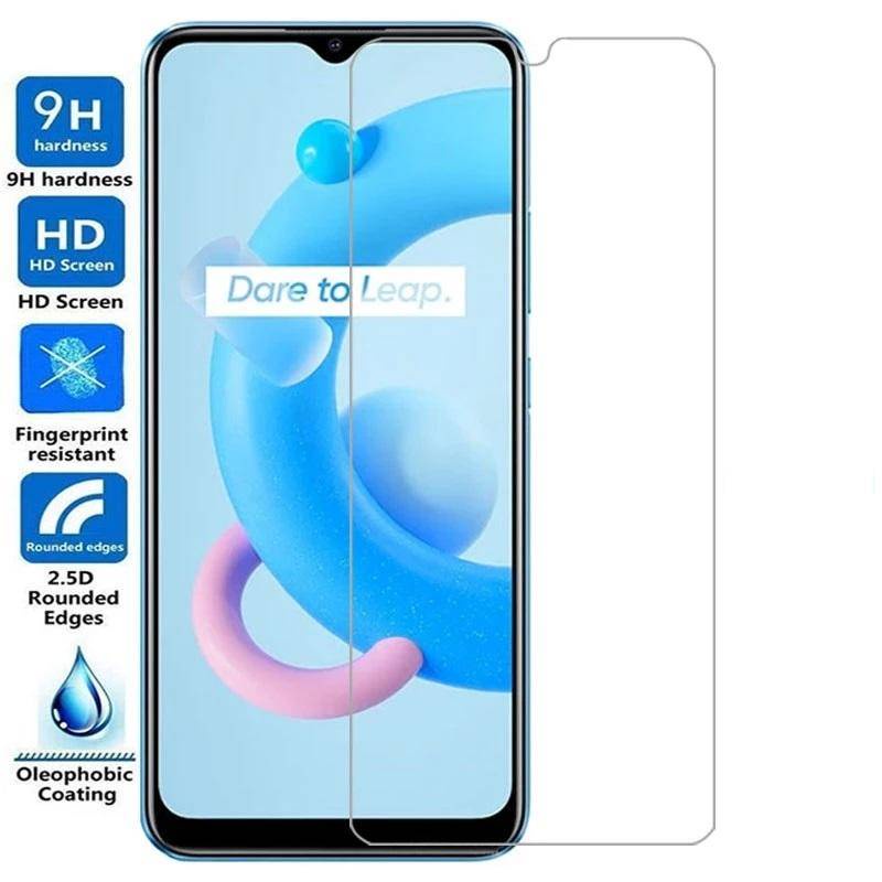 Pelindung Layar Kaca Bening Untuk OPPO Realme C31 C25Y C21 9i 3 C35 c1 c2 c3 c11 c12 C15 2 3 5 6 pro xt x2 5i 5s