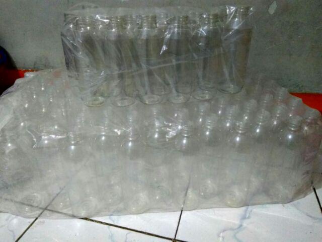 Botol Plastik 500 Ml Pet (tutup Putih)