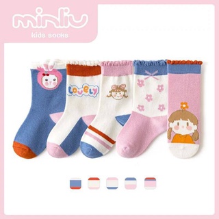 Kaos kaki anak Cewek Cowok Minliu