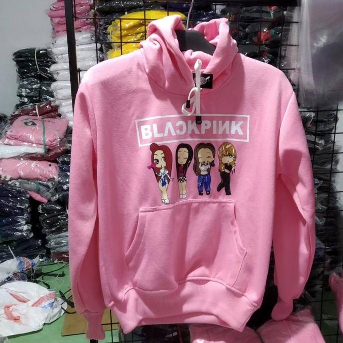 SWEATER ANAK PEREMPUAN HOODIE JAKET ANAK BLACKPINK KARAKTER