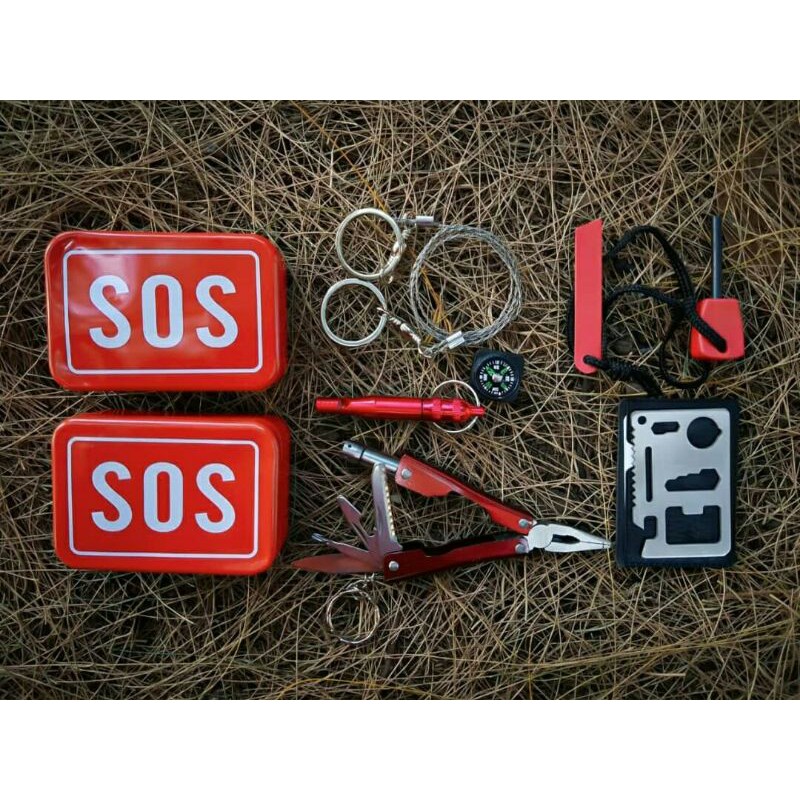 SOS portable kit - Alat Survival Bushcraft