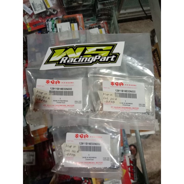 blok head satria fu150 set klep original/kop satria fu150 karbu original resmi sgp kardusan