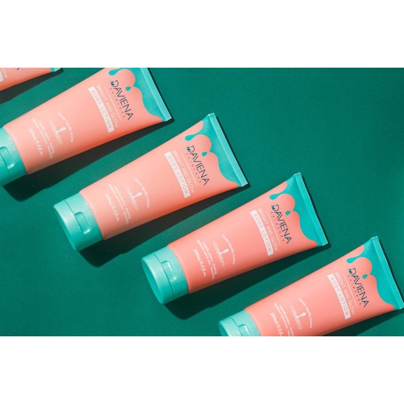 BRIGHT &amp; GLOW BODY LOTION BY DAVIENASKINCARE