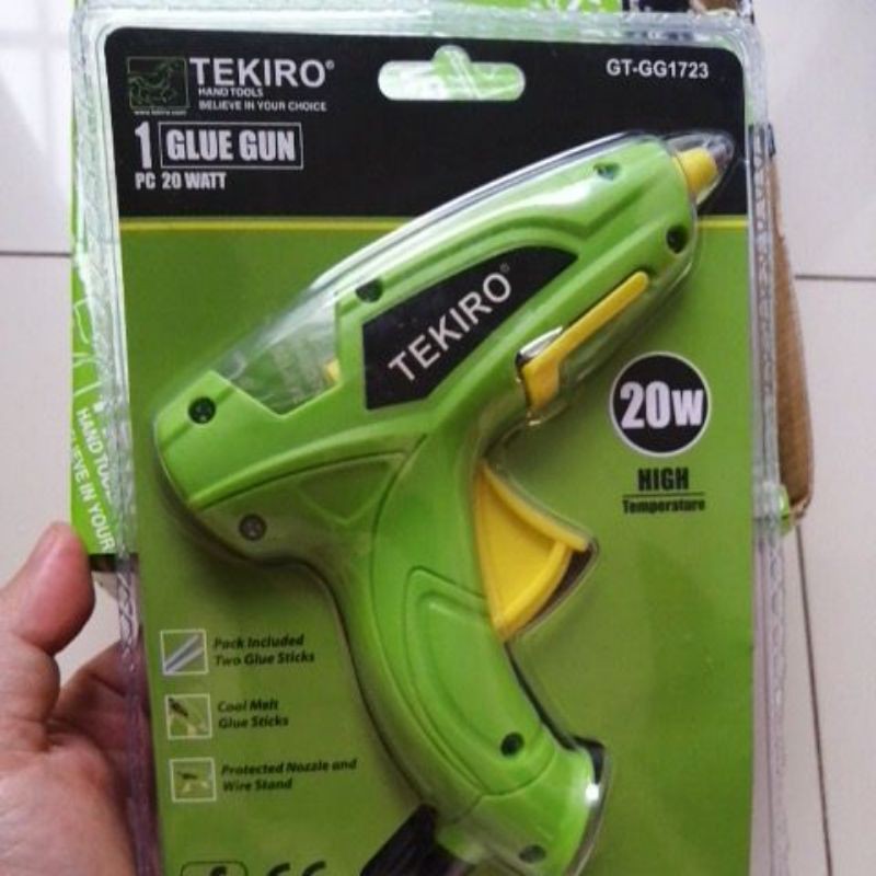 TEKIRO GLUE GUN 20 Watt Tekiro Alat LEM TEMBAK 20W Tekiro GT-GG1723 20watt
