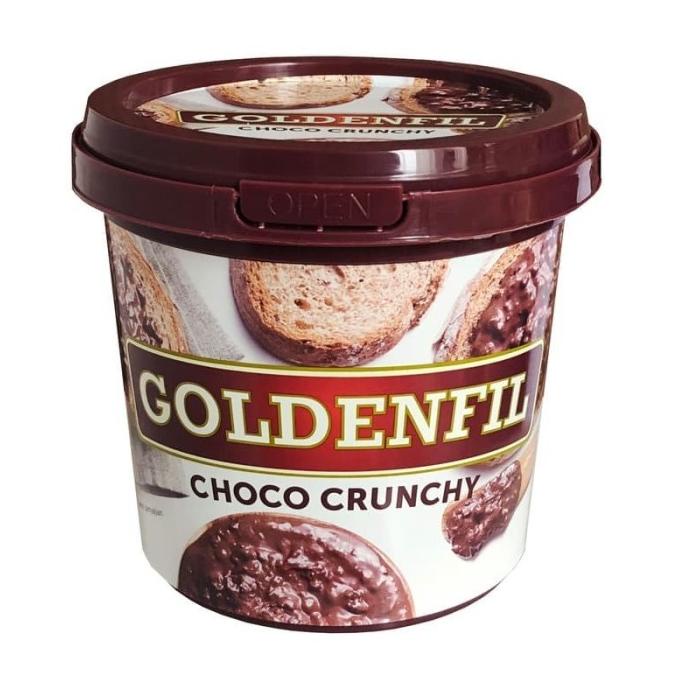 

Big Sale GOLDENFIL Choco Crunchy 1kg (Bucket) / selai coklat gurih nikmat Big Sale