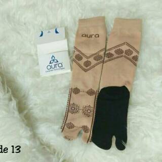  Kaos  kaki  aura motif  henna  Shopee Indonesia