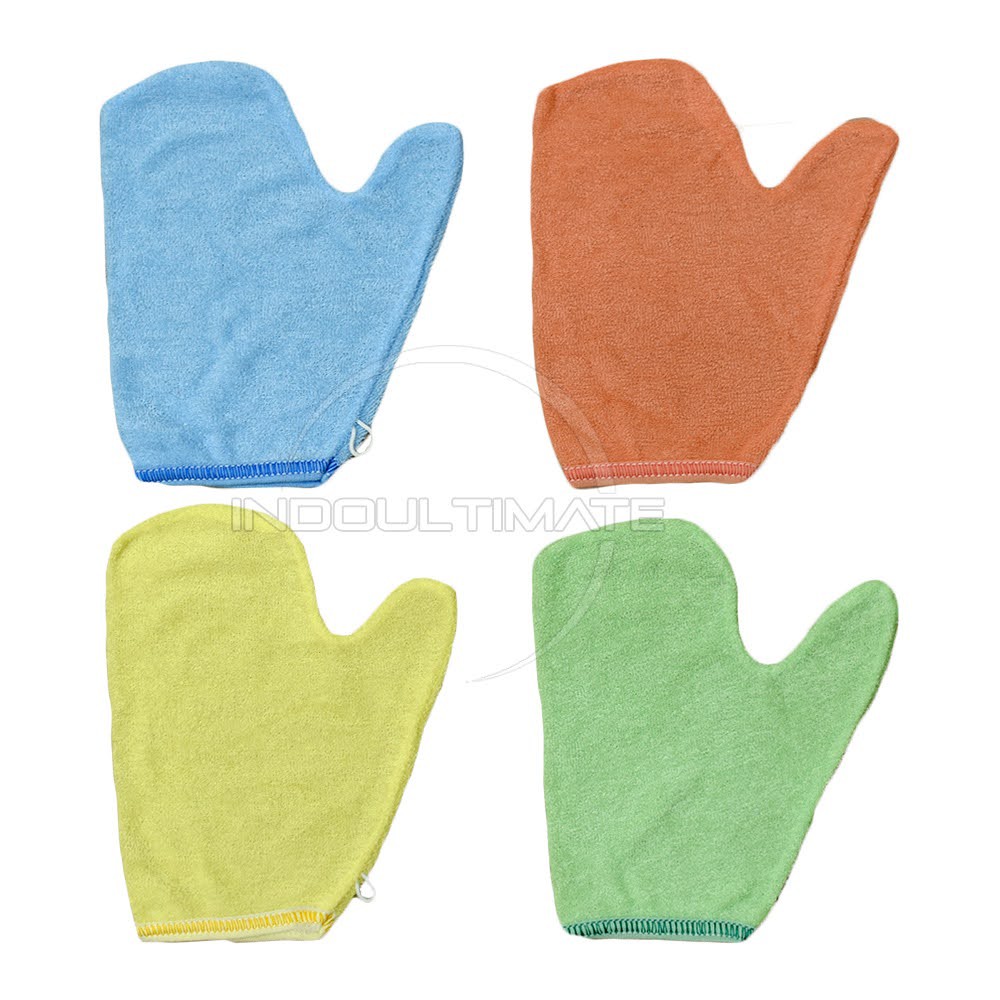 WL-01 4Pcs Wash Lap Bayi Waslap Mandi Bayi Handuk Mandi Bayi Baby Wash Lap MIX COLOUR