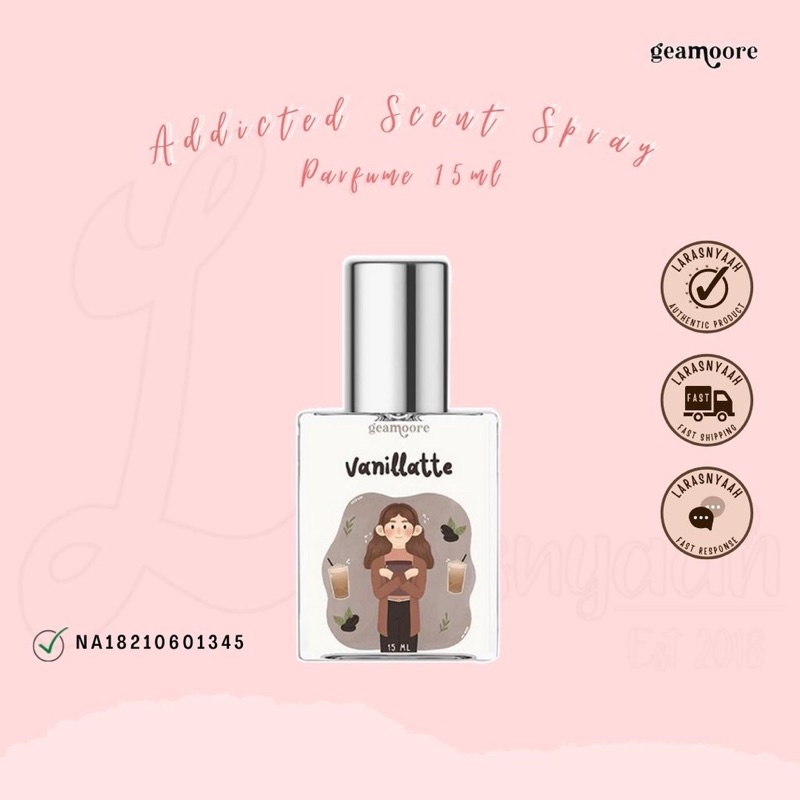 Parfum Geamoore Parfume Spray Addicted Scent Series BPOM 15ml-6