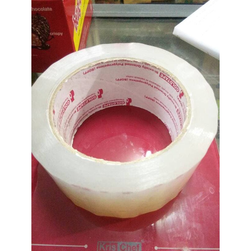 

Lakban Bening Besar / Selotip Tape / Solasi Bening Besar 4,8