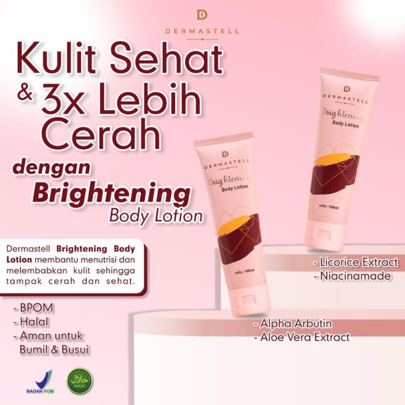 DERMASTELL BRIGHTENING BODY LOTION