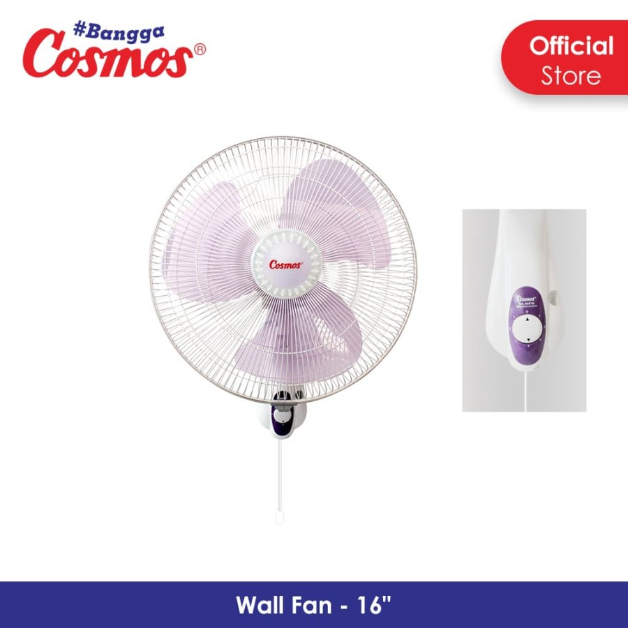 COSMOS Kipas Angin Wall Fan 16&quot; / Kipas Angin Dinding 16 inch 16 WFW - Garansi Resmi 1 Tahun