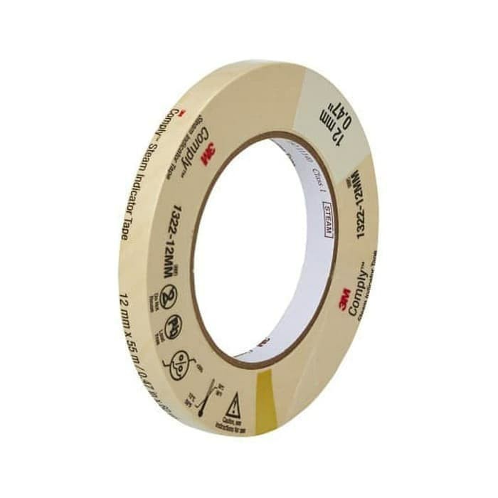 

Wow 3M Comply Steam Indicator Tape 3M 1322-12Mm - Isolasi Kesehatan Uap Sale!!!