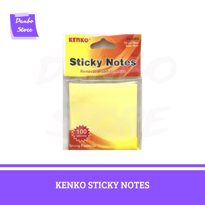

KENKO STICKY NOTES KUNING