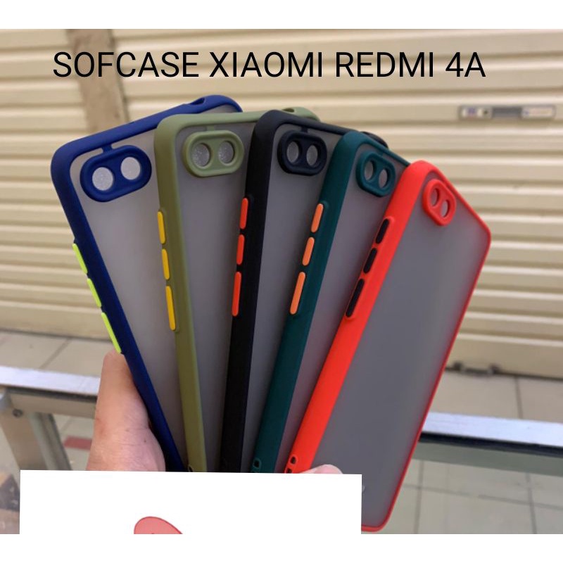 SOFCASE SILIKON PELINDUNG TUTUP BELAKANG KESING CASING HOUSING XIAOMI REDMI 4A ORIGINAL