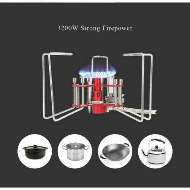 Kompor Bulin BL100-B6 ultralight camping mini portable outdoor gas stove