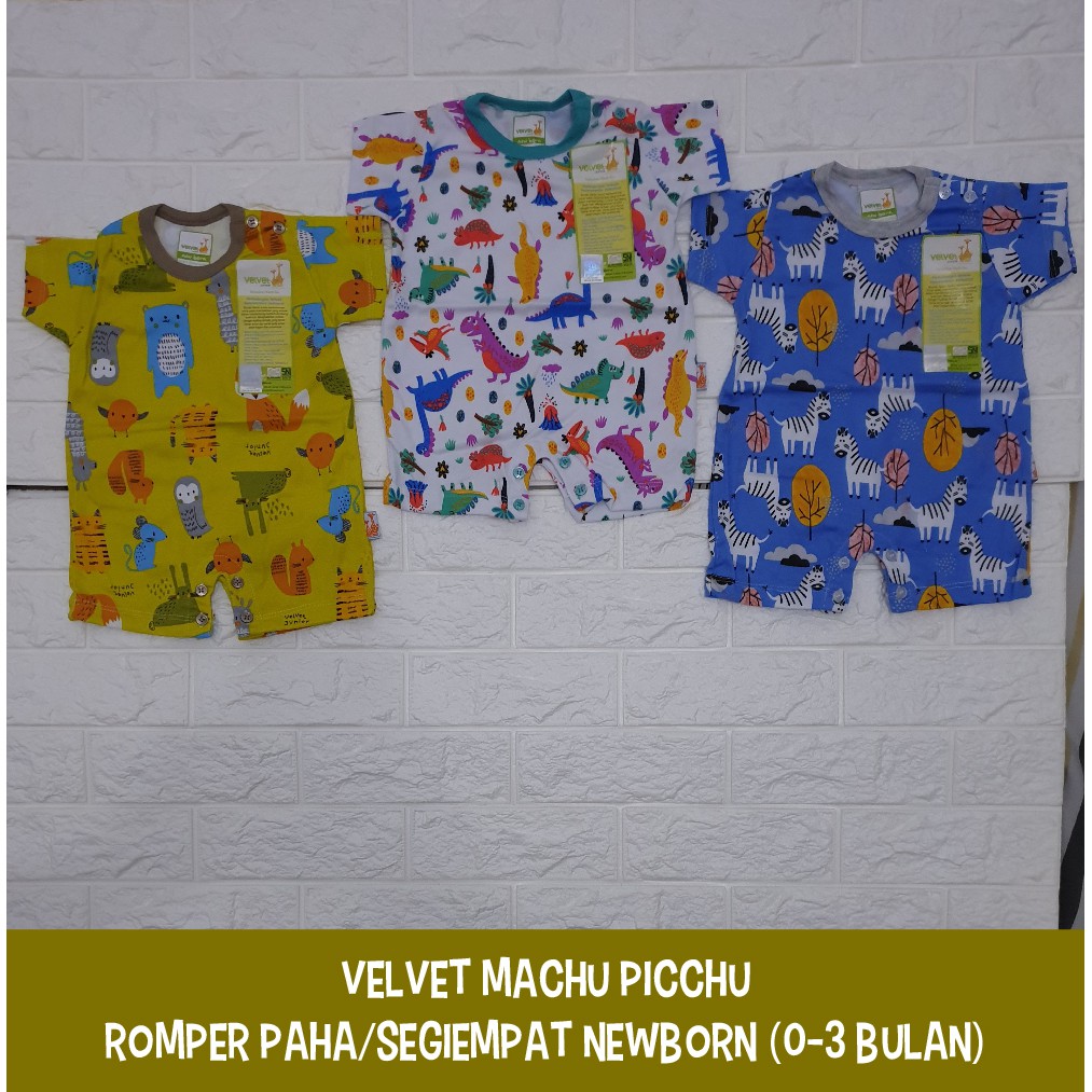 Velvet Junior Jumper Pendek (3 pcs)