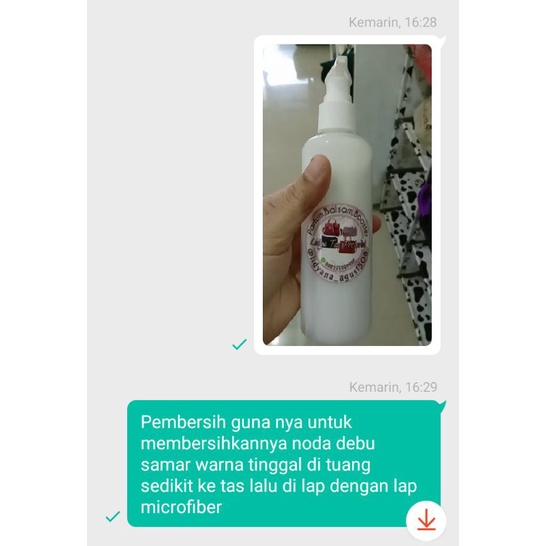 Pembersih tas 250 ml