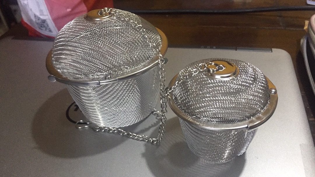 Large Saringan Teh Celup Stainless Steel Tea Infuser Rempah De021
