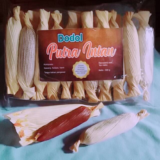

Dodol kacang merah Putra Intan