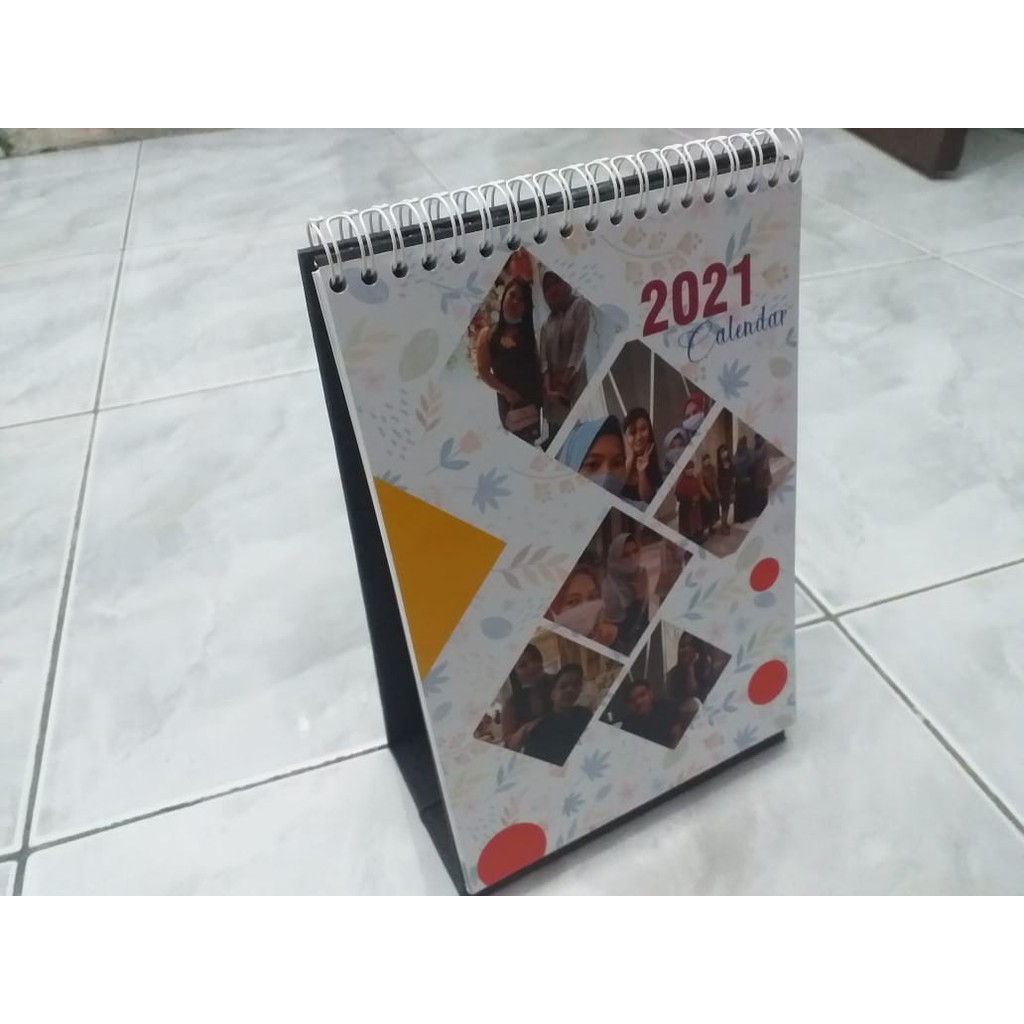 

Kalender meja foto custom satuan