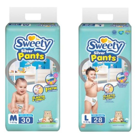 Popok Sweety Silver Pants