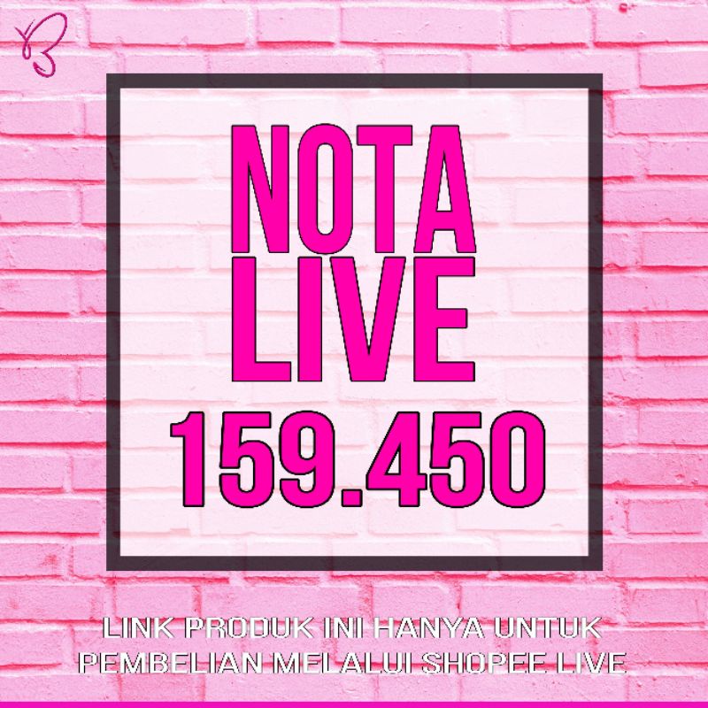 Nota Live 159.450 - BBPO.STORE -