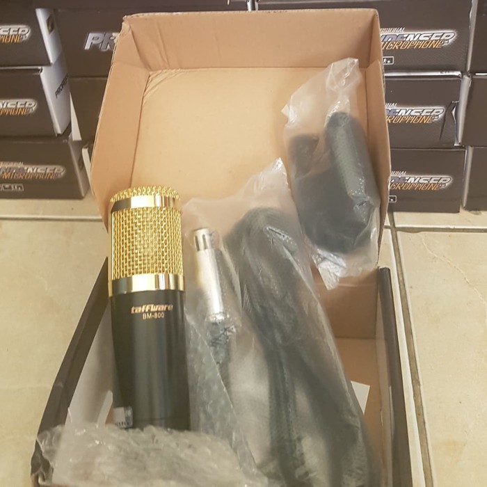 BM800 Mic Condenser TAFFStudio Mikrofon BM 800 Microphone Condensor BM-800 ORIGINAL Podcast