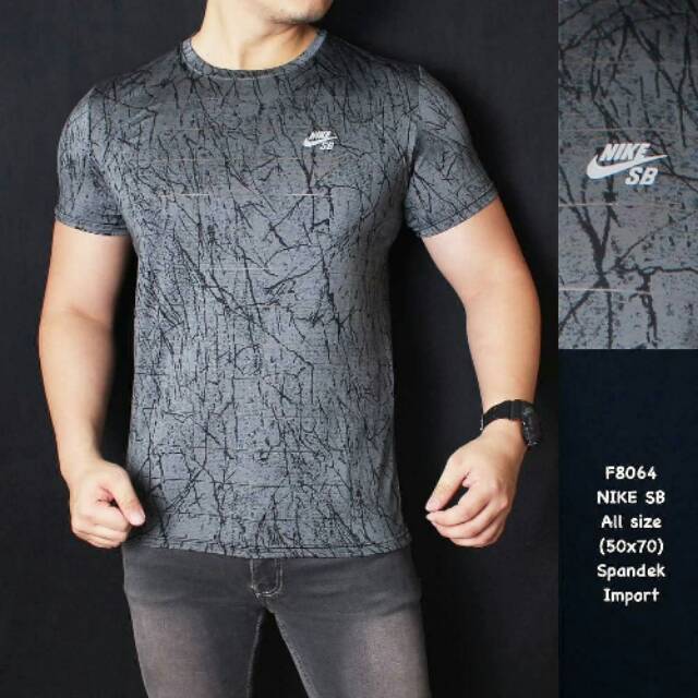 Kaos Pria Nike SB corak