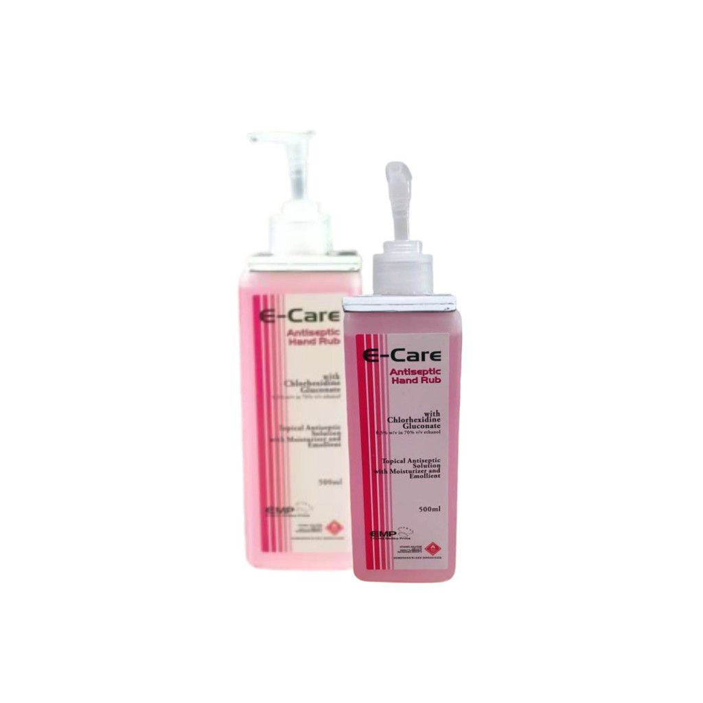 E-Care Handrub 500 ML + Brecket