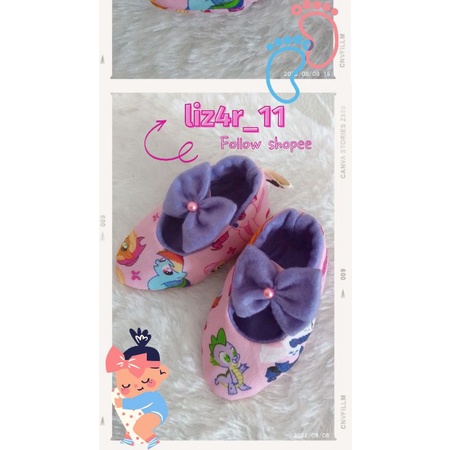 sepatu bayi little pony 0-10m