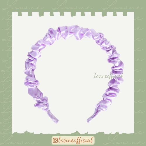 Bandana Bando Scrunchie ANTI PATAH  CAMILLA | Bandana Scrunchie | Bando Korea