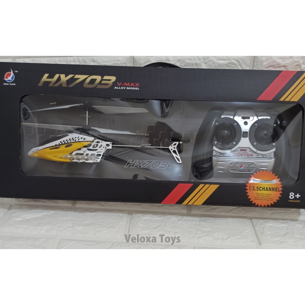 rc helicopter 3,5ch hx703 ukuran besar