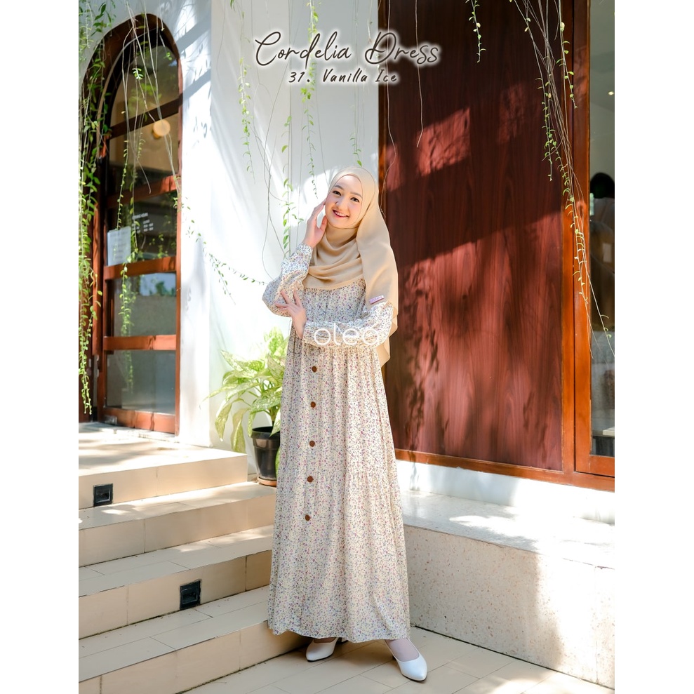 Gamis Dewasa Cordelia Dress by D'olea (gamis saja)