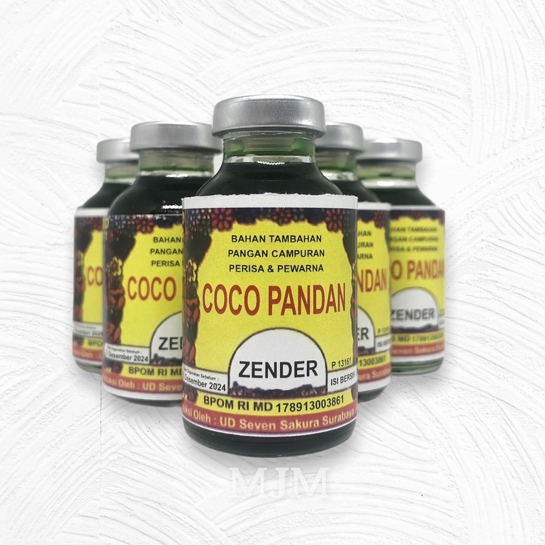 

Zender Perisa Essence Coco Pandan 20 ML Pewarna Makanan / Sumba / Pasta Aroma Baking Bahan Kue Baking Penyedap Kue Kelapa Syrup / Sirup Buah & Roti Kelapa