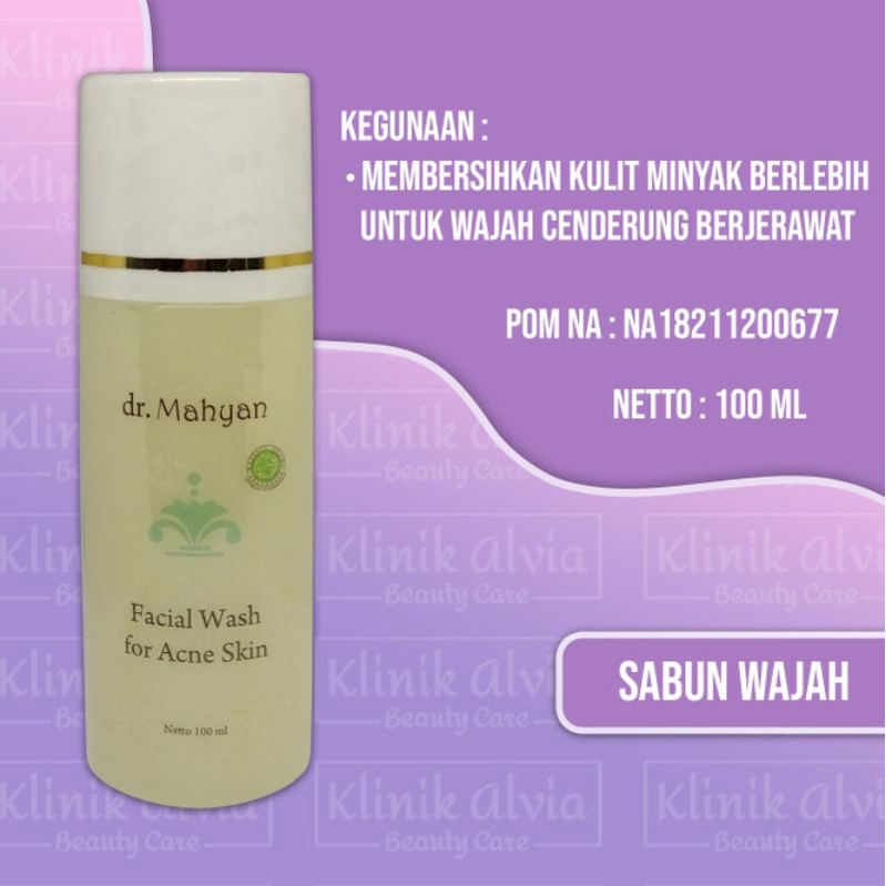 dr. Mahyan Facial Wash / Sabun ACNE
