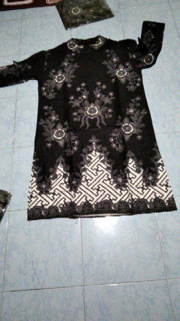 Kemeja Batik Katun Pria, Hem Batik Kerja Kantor Lengan Pendek Motif Acak (hkt001) Batik Alhadi