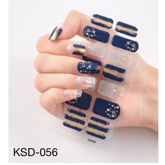 14Pcs/Stiker Kuku Murah / Nail Art Sticker / Nail Art Stiker / Nail Art &amp; Sticker KSD Series