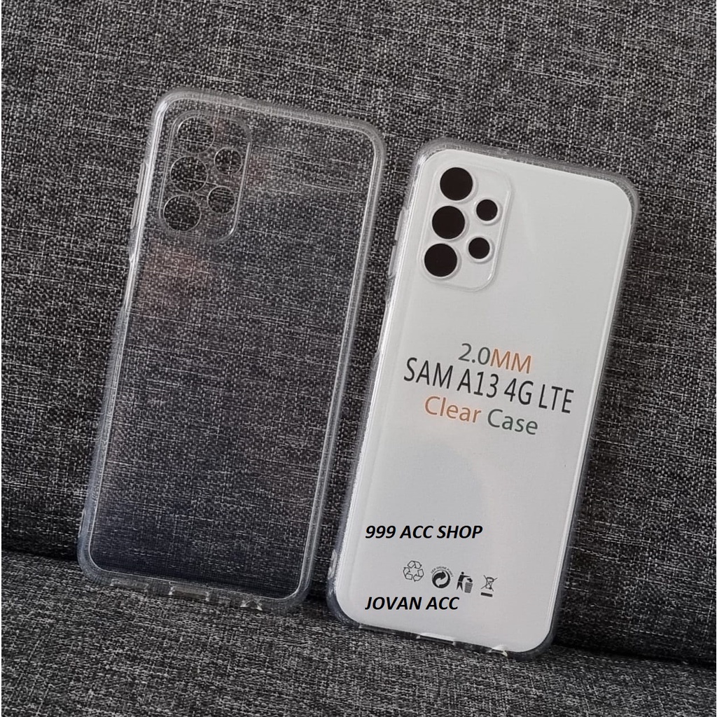 SAMSUNG A23 A13 4G A13 5G A03 A03 CORE M32 A51 A22 4G A22 5G CASE SOFTCASE HD BENING 2.00mm SOFT CLEAR PROTECT CAMERA CASING COVER TRANSPARAN