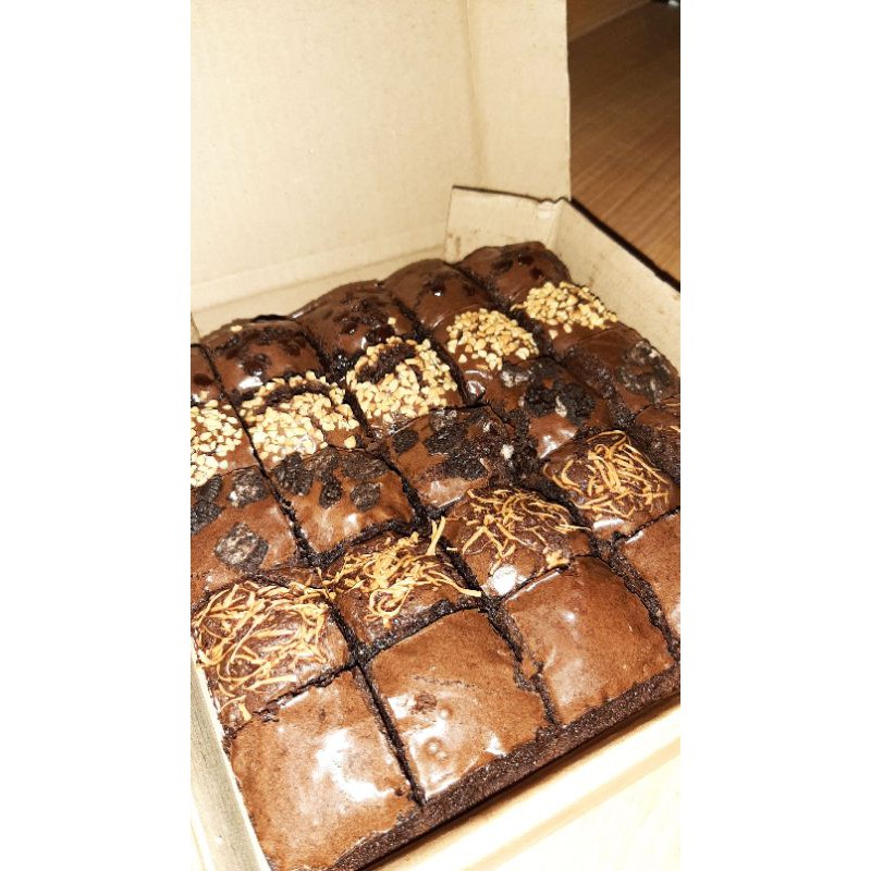 

Fudgy Brownies Sekat