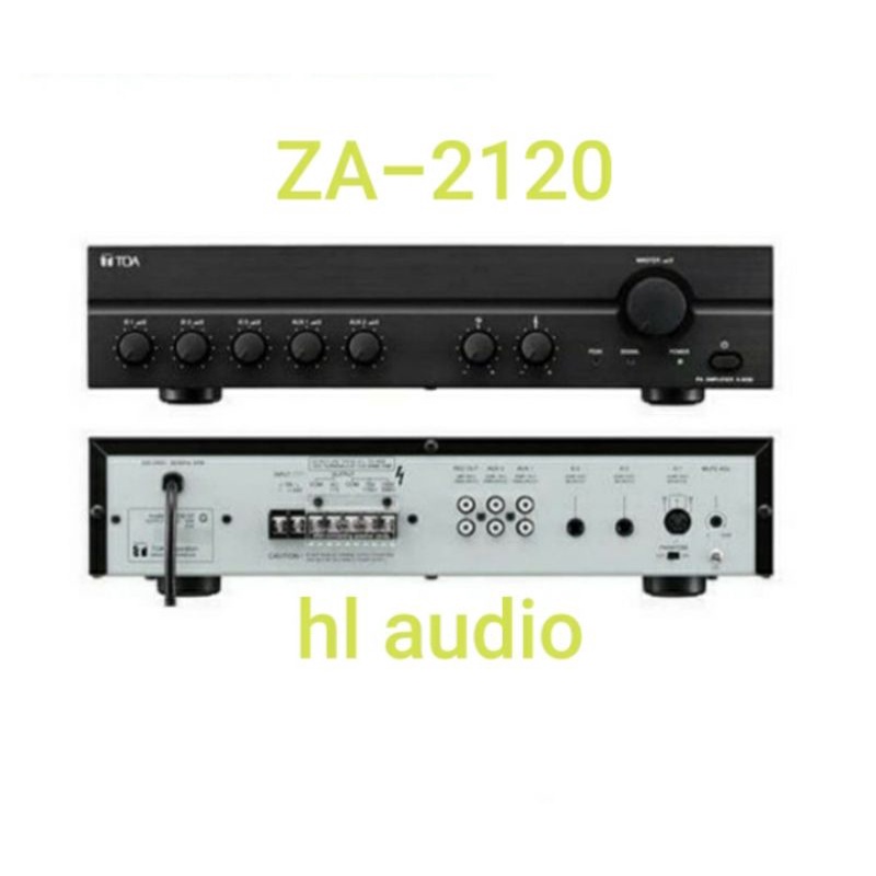 AMPLIER POWER TOA ZA-2120(120 WATT) ORIGINAL TOA