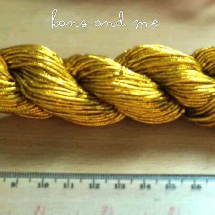 

Tali Suvenir Souvenir Emas per meter