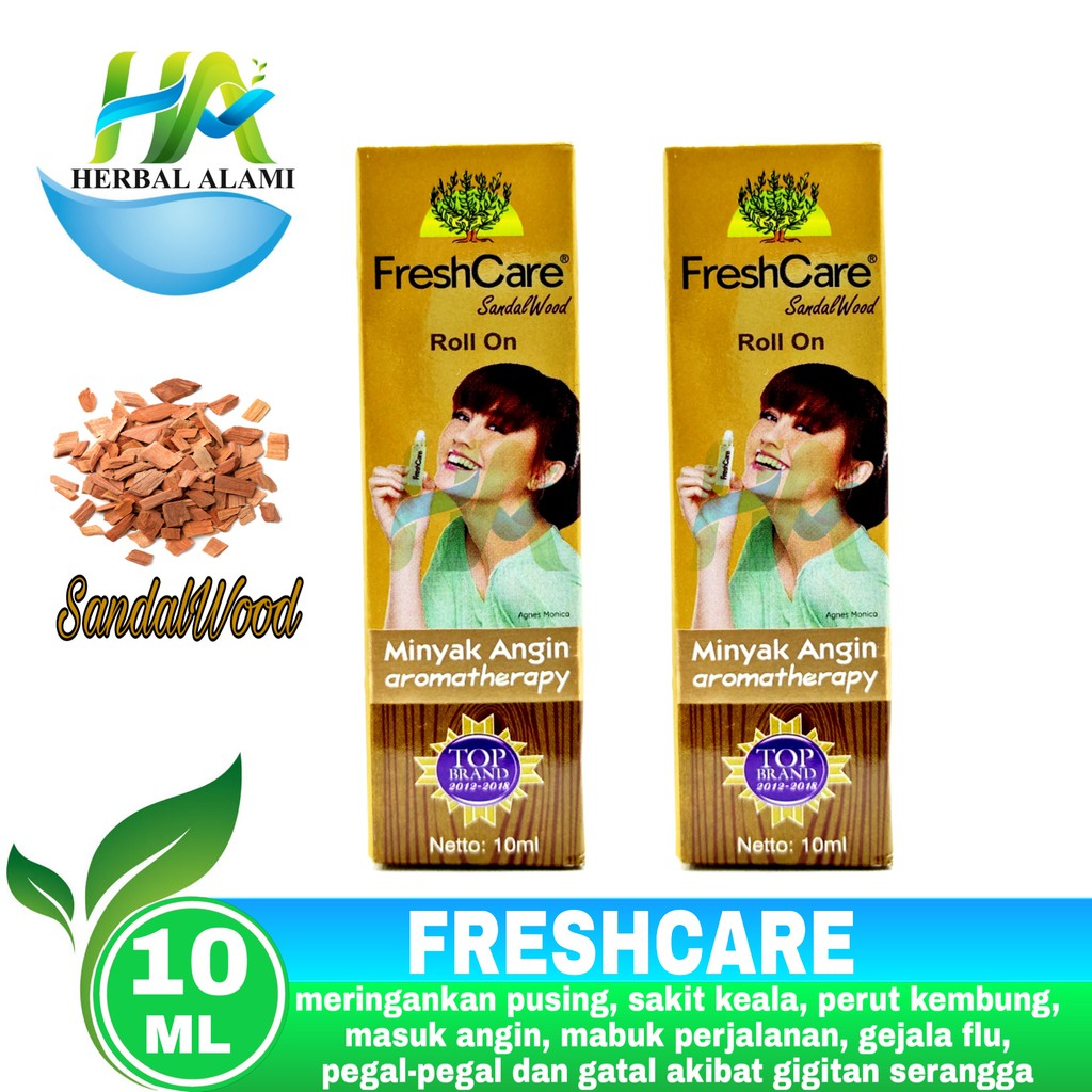 Minyak Angin Aromaterapy Fresh Care Sandal Wood 10 ml - FreshCare Sandal Wood