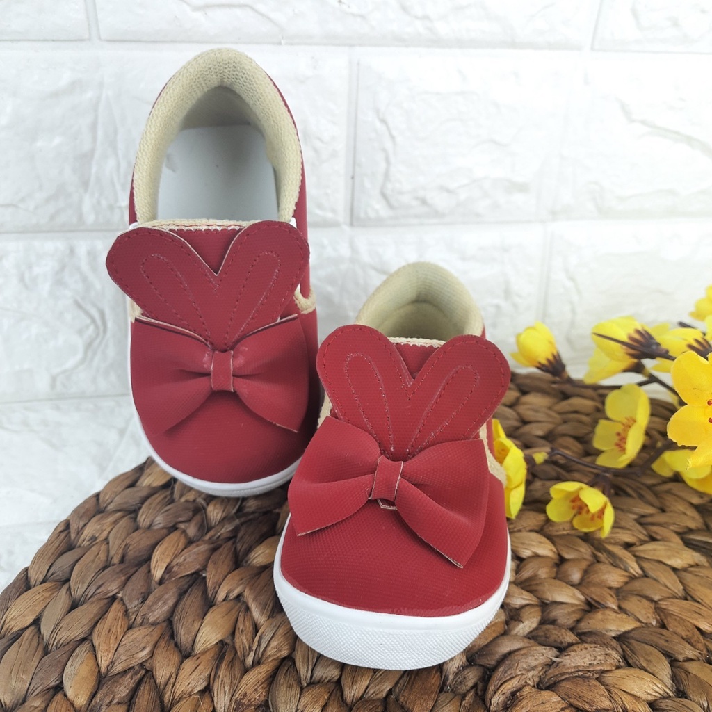 mandirishoesstore-SEPATU KELINCI KUPING ANAK 1 2 3 TAHUN HAY03