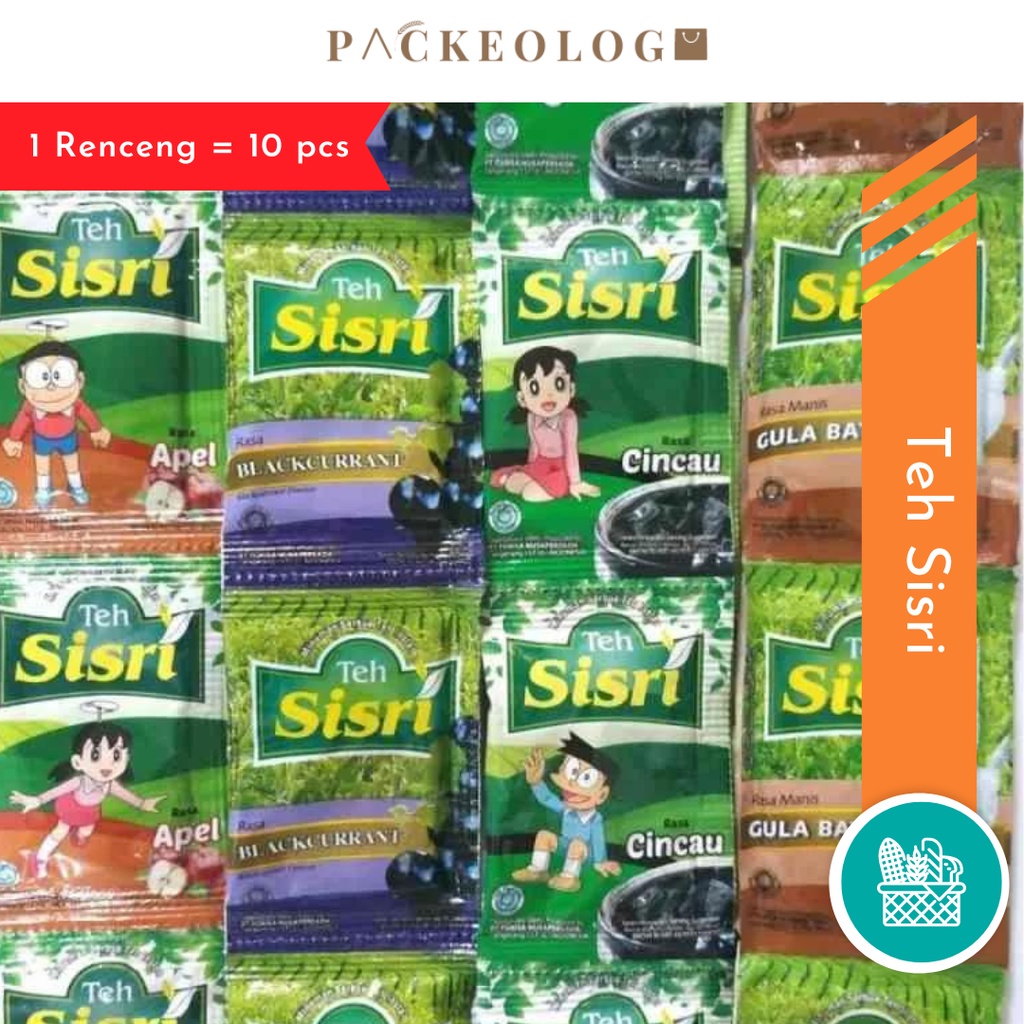 

Teh Sisri Sachet 1 Renceng Isi 10 pcs Serbuk Minuman Gula Batu Apel