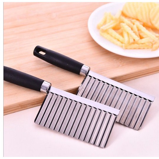 Pisau Gelombang Serbaguna Potong Iris Timun Wortel Kentang (WN91)
