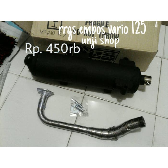 knalpot rrgs embos vario 125 ori thailand