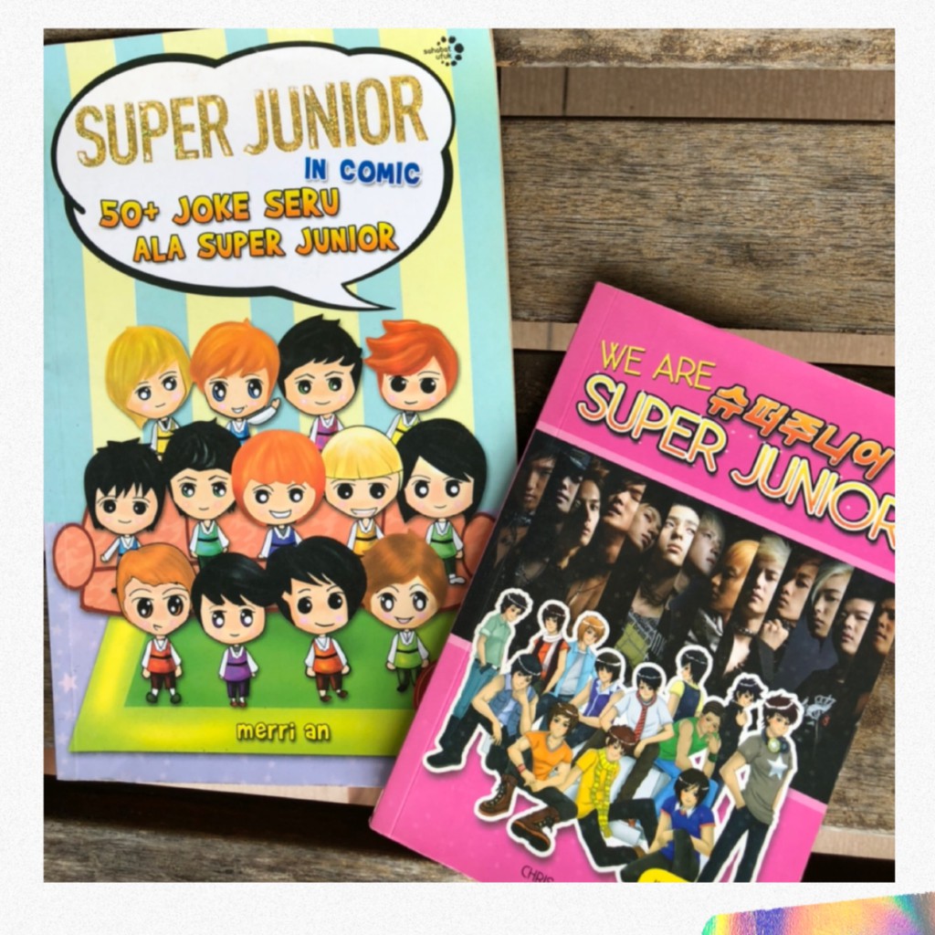 BUKU KOMIK KPOP SUPER JUNIOR ISI 2 (PRELOVED)
